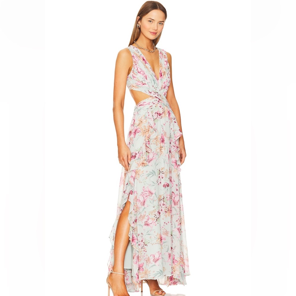 ASTR the Label Noya Dress in Aqua